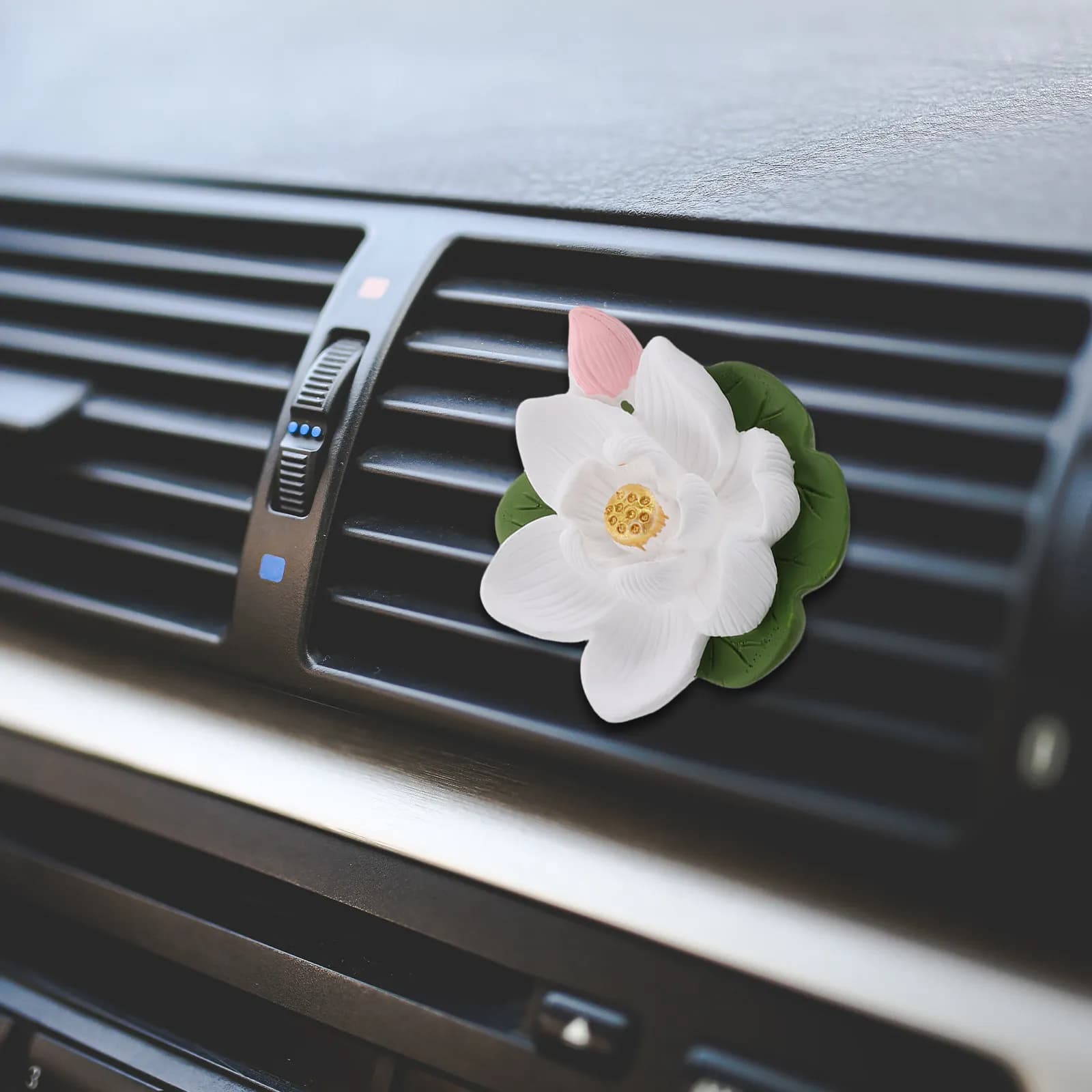 Flower Shape Clip Car Deodorant, Long-Term Fragrance Diffuser for Air Bottles, Car Interior Decoration
