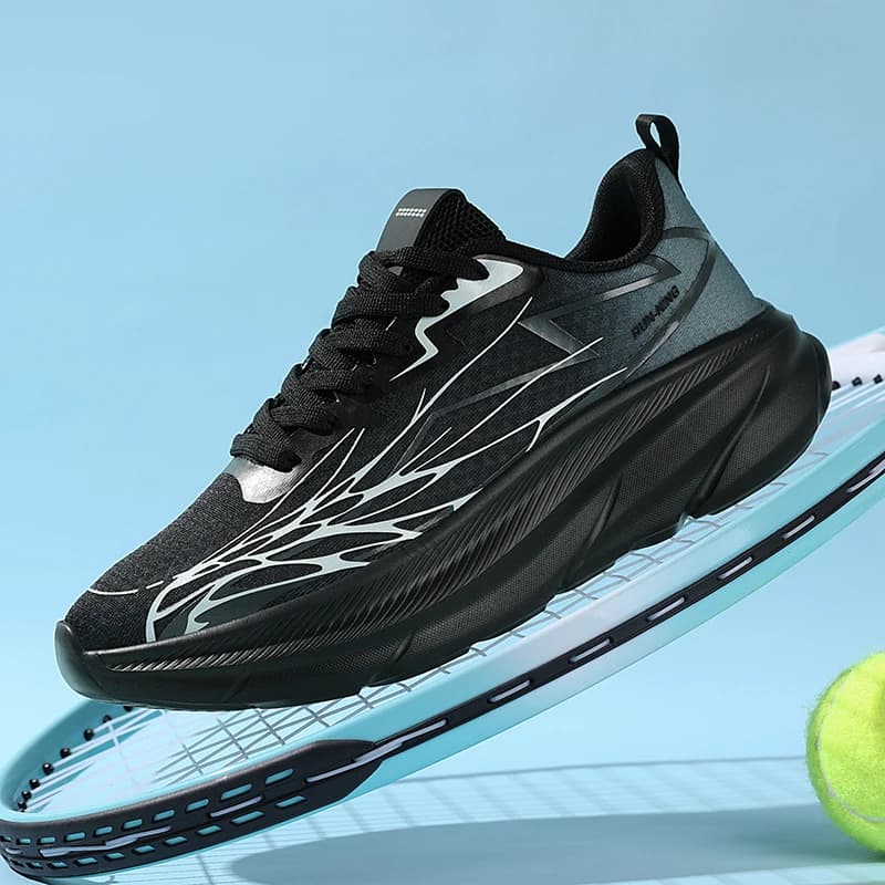 Scarpe da ginnastica da tennis professionali da uomo Scarpe da allenamento da tennis traspiranti Scarpe da ginnastica da esterno ammortizzanti Scarpe da ginnastica da corsa antiscivolo
