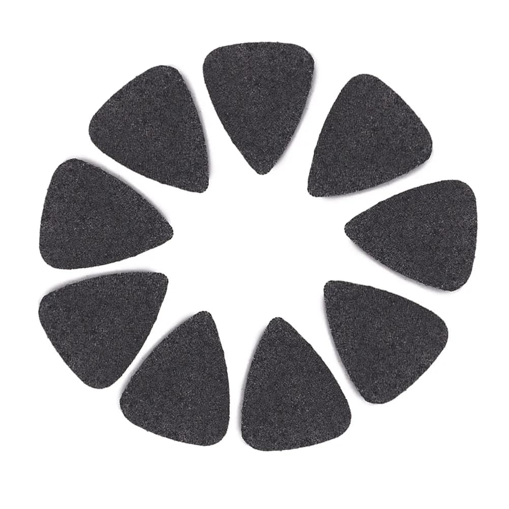 10 pz. Plettri di ricambio in morbido feltro di lana per Ukulele, Chitarra Elettrica e Acustica, Accessori per Strumenti Musicali