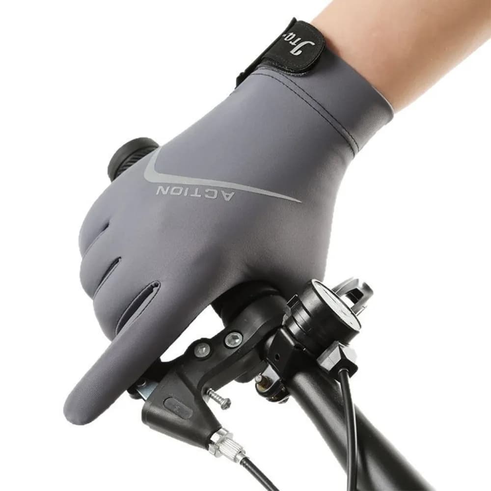 Touch Screen Ice Silk Gloves Highly Elastic Anti-UV Riding Driving Gloves Breathable Non-slip Sunscreen Gloves Outdoor Sports