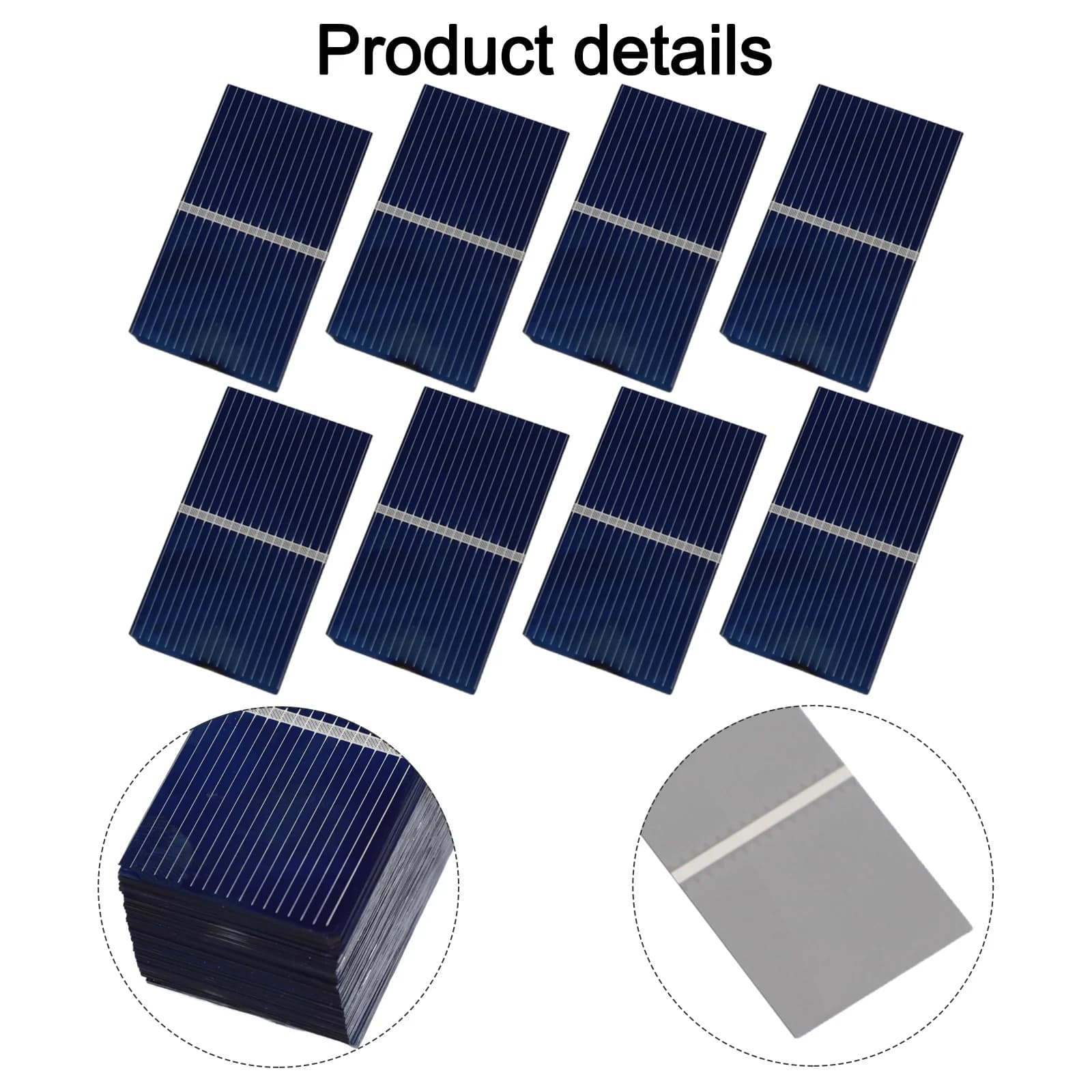 Progetti solari fai-da-te Mini cella solare per progetti di energia solare Connessioni a striscia di saldatura Pannello solare leggero per modelli