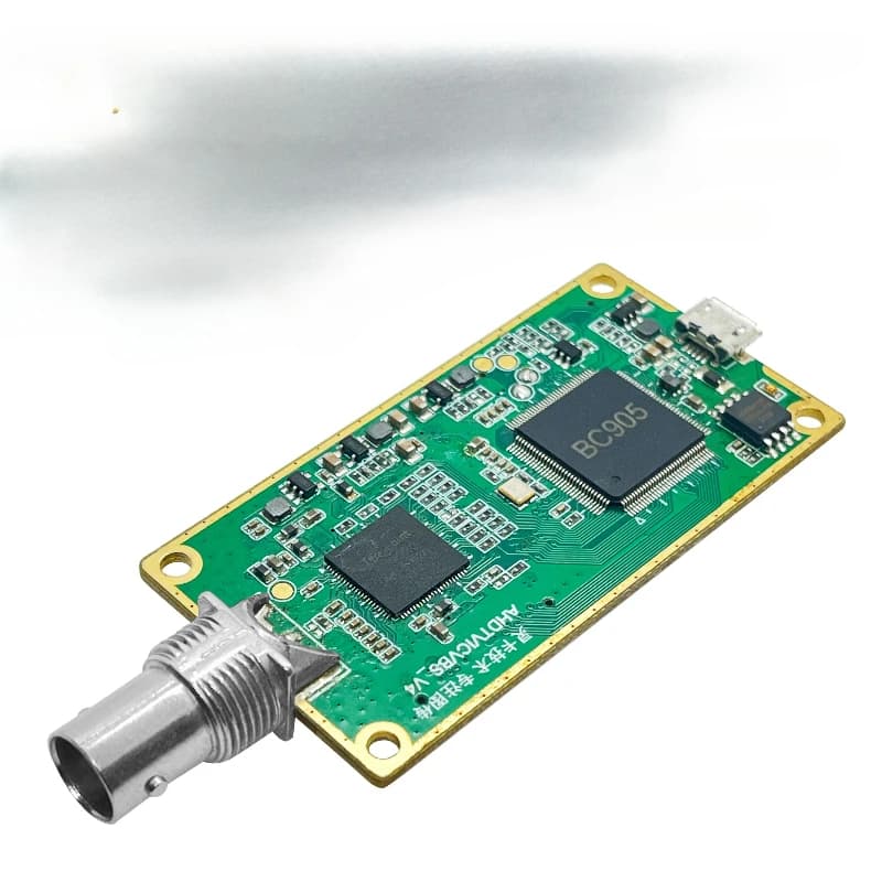 Scheda di Acquisizione USB con Encoder H.264, da CVBS/AHD/CVI/TVI a UVC/USB, CVBS2UVC, Encoder a Due Flussi H264 e MJPEG, BNC
