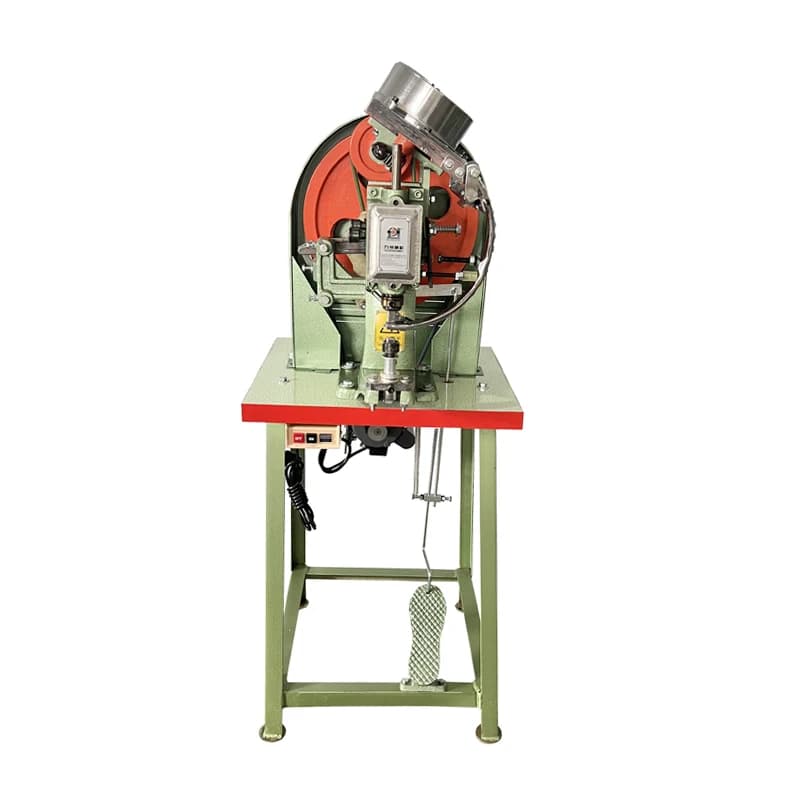 Semi-automatic Oval Eyelets Punching Machine for Hats/Bags/ Belts
