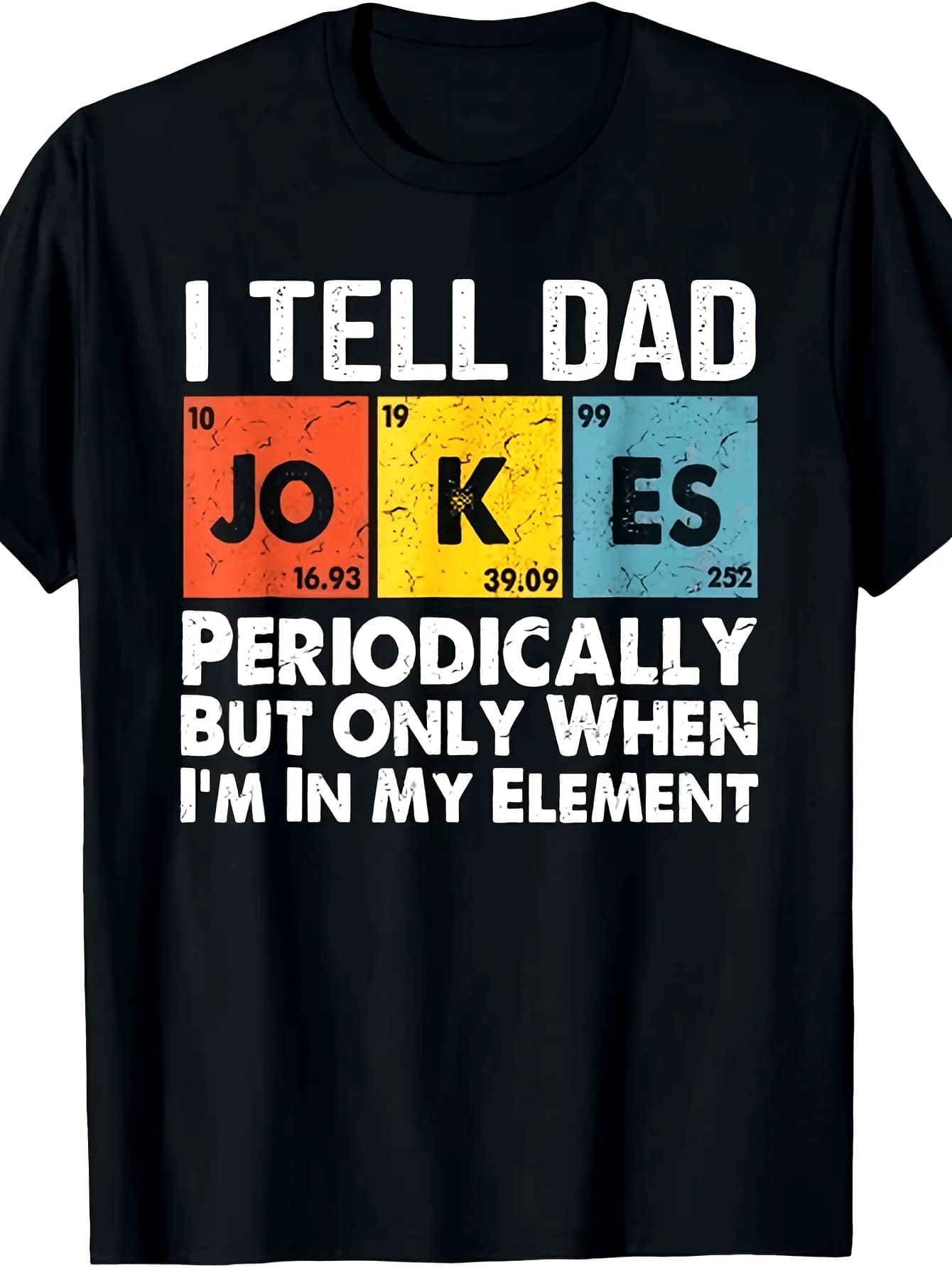 I Often Share Dad Jokes, Perfect for Men in Sizes S-4Xl This Casual Short-Sleeved T-Shirt Features Humorous Graphics, Perfect for Everyday Wear and Sports Activities, Offering a Fun Design and a Comfortable Fit.