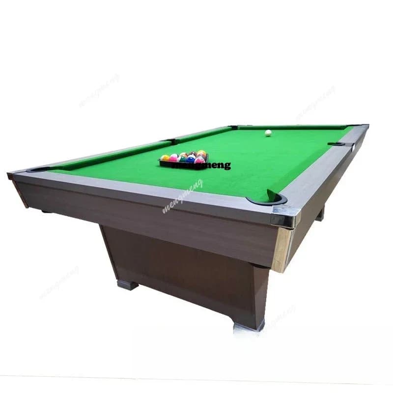 Tavolo da biliardo nero americano standard per uso domestico Tavolo da tennis a nove palline fantasia per interni commerciale due in uno