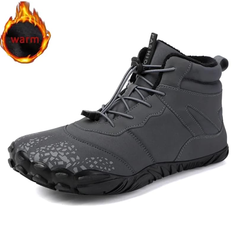 Stivali invernali impermeabili da esterno da donna da uomo Scarpe casual a piedi nudi da neve Scarpe da lavoro calde Scarpe alla caviglia per arrampicata Escursionismo antiscivolo