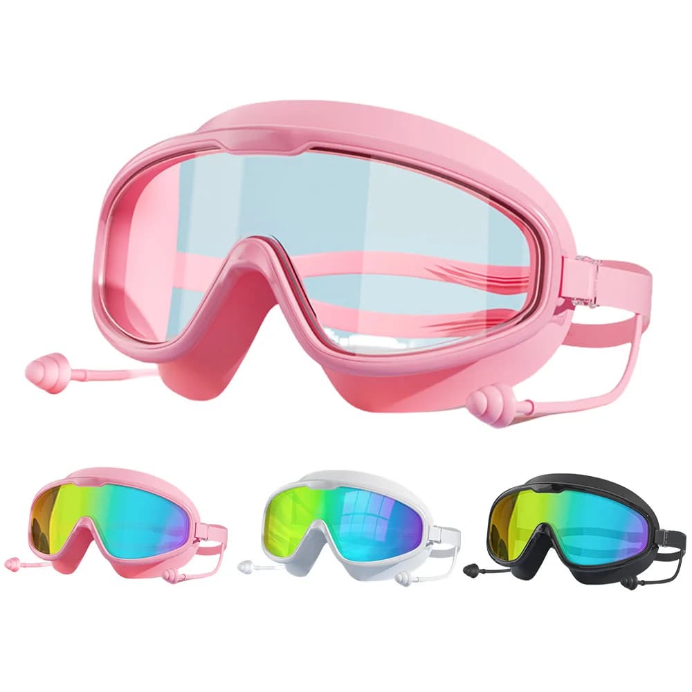 Unisex Diving Goggles High‑Elastic Strap Adjustable Buckle Skin‑Friendly for Adults Family Water Trip Open‑water Play