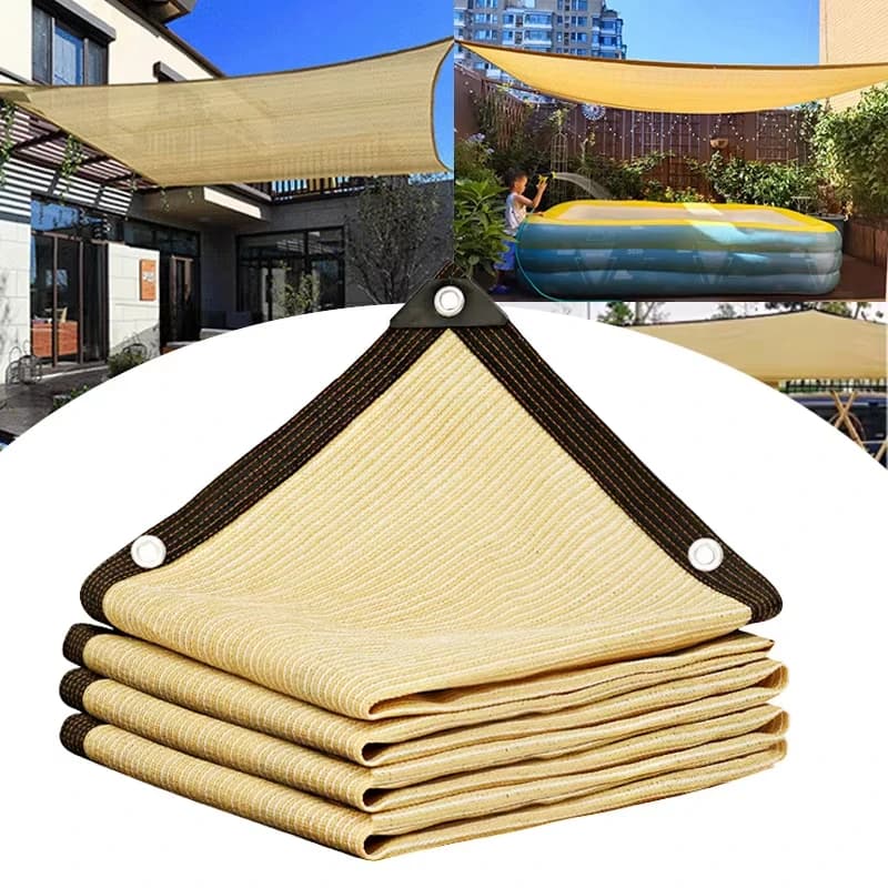 UV Protection Sunshade Net High Quality Sunscreen Fabric Plant Shed Sun Cover Garden Mesh Plant Shed Sail 3x6M