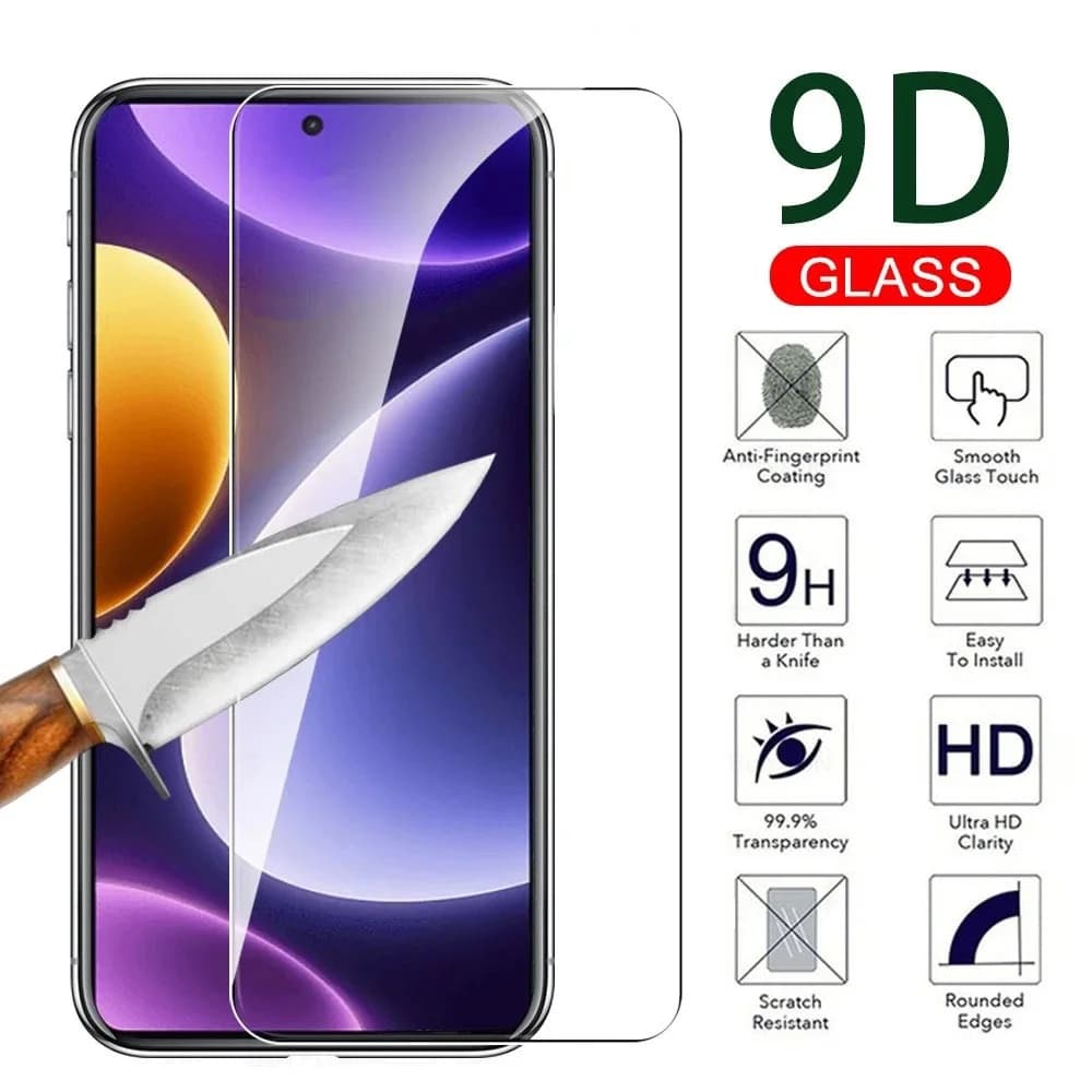 Vetro temperato per Xiaomi Redmi Note 12T Pro 12S 12 Turbo Plus 4G 5G Poco X5 F5 C50 C55 C51 13 Lite Pellicola proteggi schermo