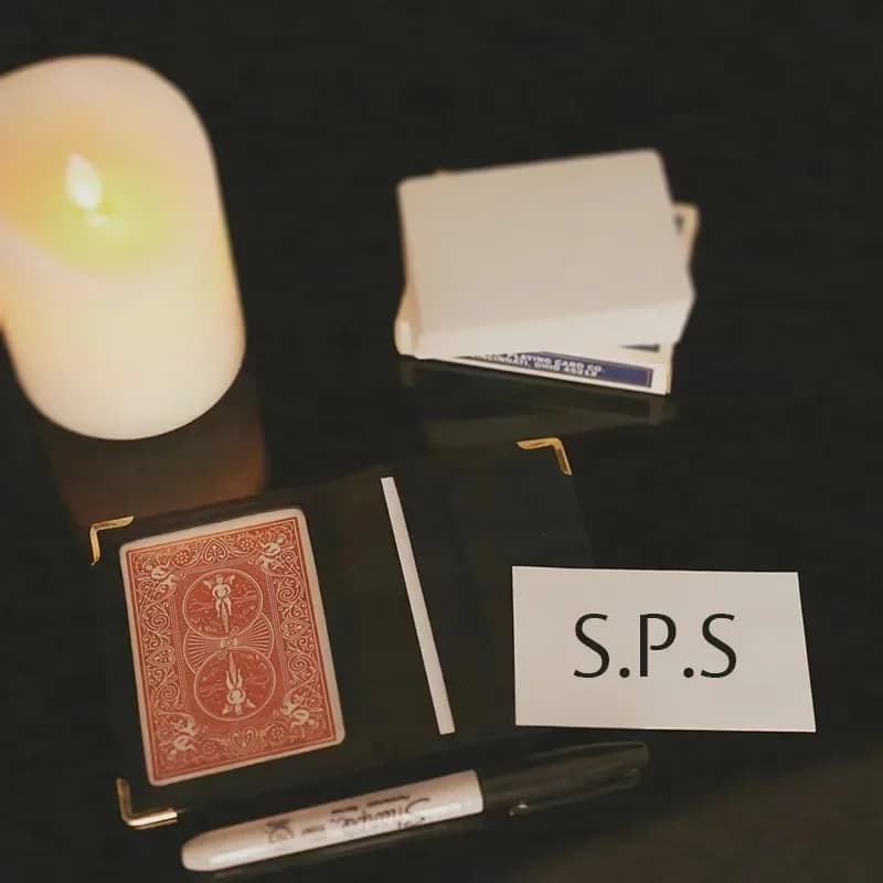 SPS Peek Portafoglio (Super Peeking System) Magici Close Up Illusioni Espedienti Metalismo Trucchi magici classici Giocattoli Previsione