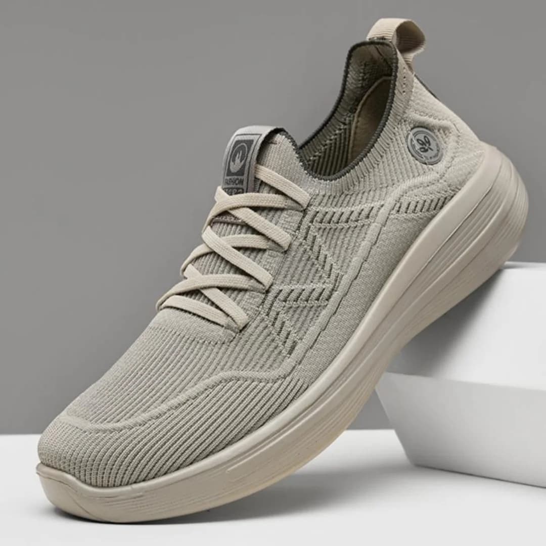 Scarpe da corsa primaverili casual da uomo con suola morbida, scarpe in rete traspiranti e antiscivolo, scarpe sportive leggere e comode