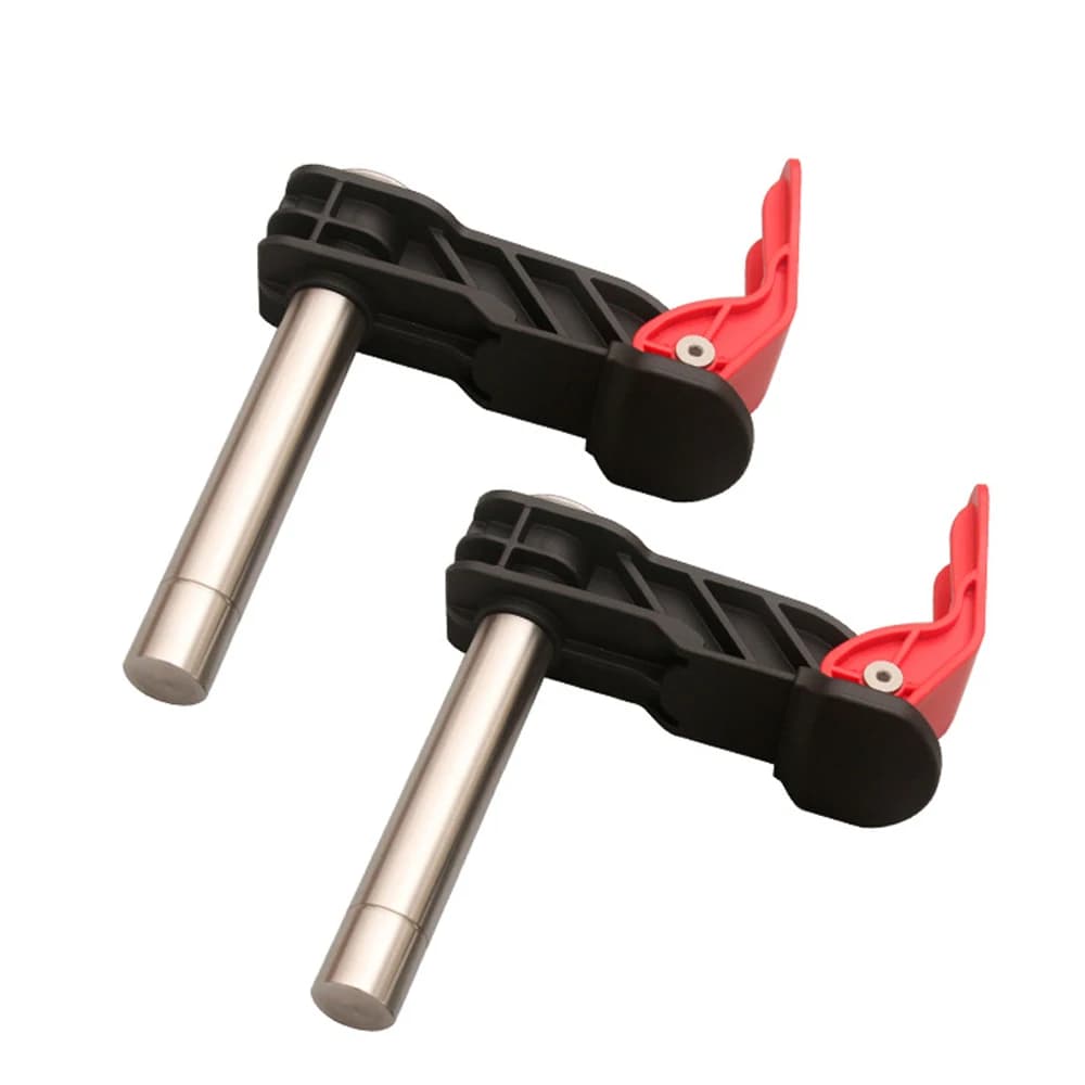 ENJOYWOOD 2 Pack 19mm 20mm Bench Dog Hold Down morsetti rapidi tavolo MFT in acciaio inossidabile morsetti per binari di guida a T