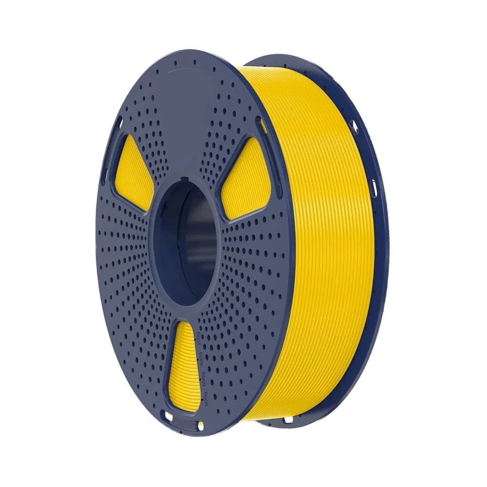 1KG Pure Yellow PLA Plus 2.0 3D Printer Filament, Upgraded 1.75mm, 1KG Spool, Uniformly Wound, +/-0.02mm Dimensional Accuracy