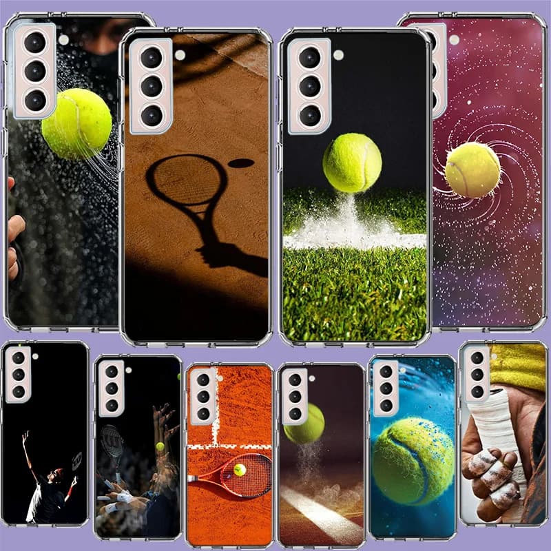 Racchetta da tennis Palla da tennis Cassa Del Telefono Per Samsung A17 A56 A36 A26 A16 A55 A35 A25 A15 A05S Galaxy A71 A51 A41 A31 A21S A70 A50 A4