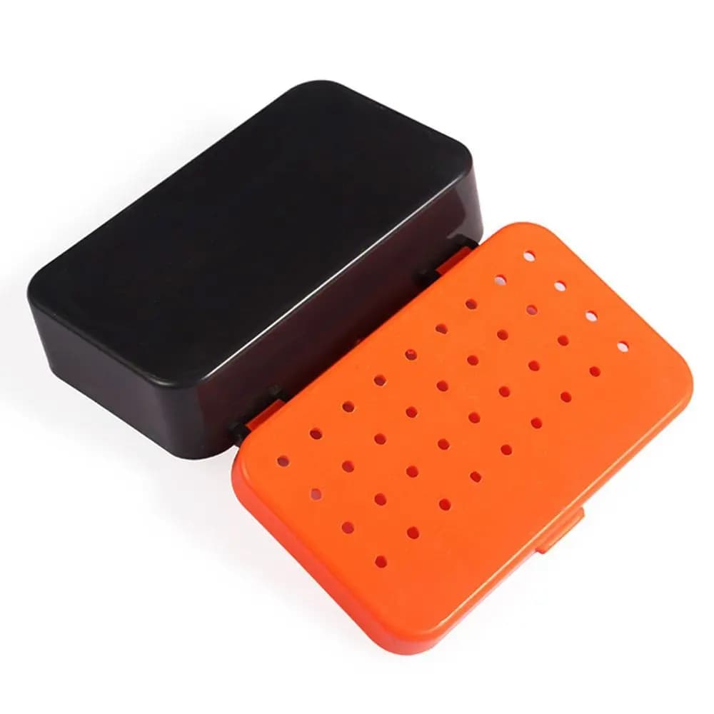 Portable Durable Fishing Tackle Boxes Storage Space Fishing Tool Worm Container Lure Case Fishing Bait Box Baits Container