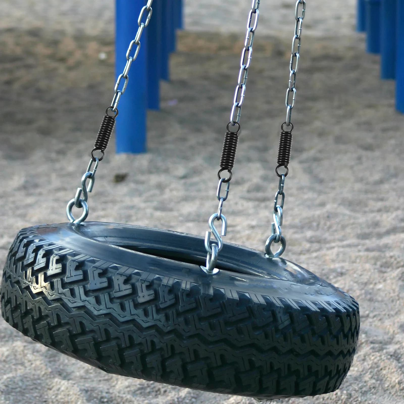 1Set Hammock Chair Spring Set Industrial Metal Swing Spring for Hanging Chairs Swings Punching Bags Outdoor Heavy Load Use