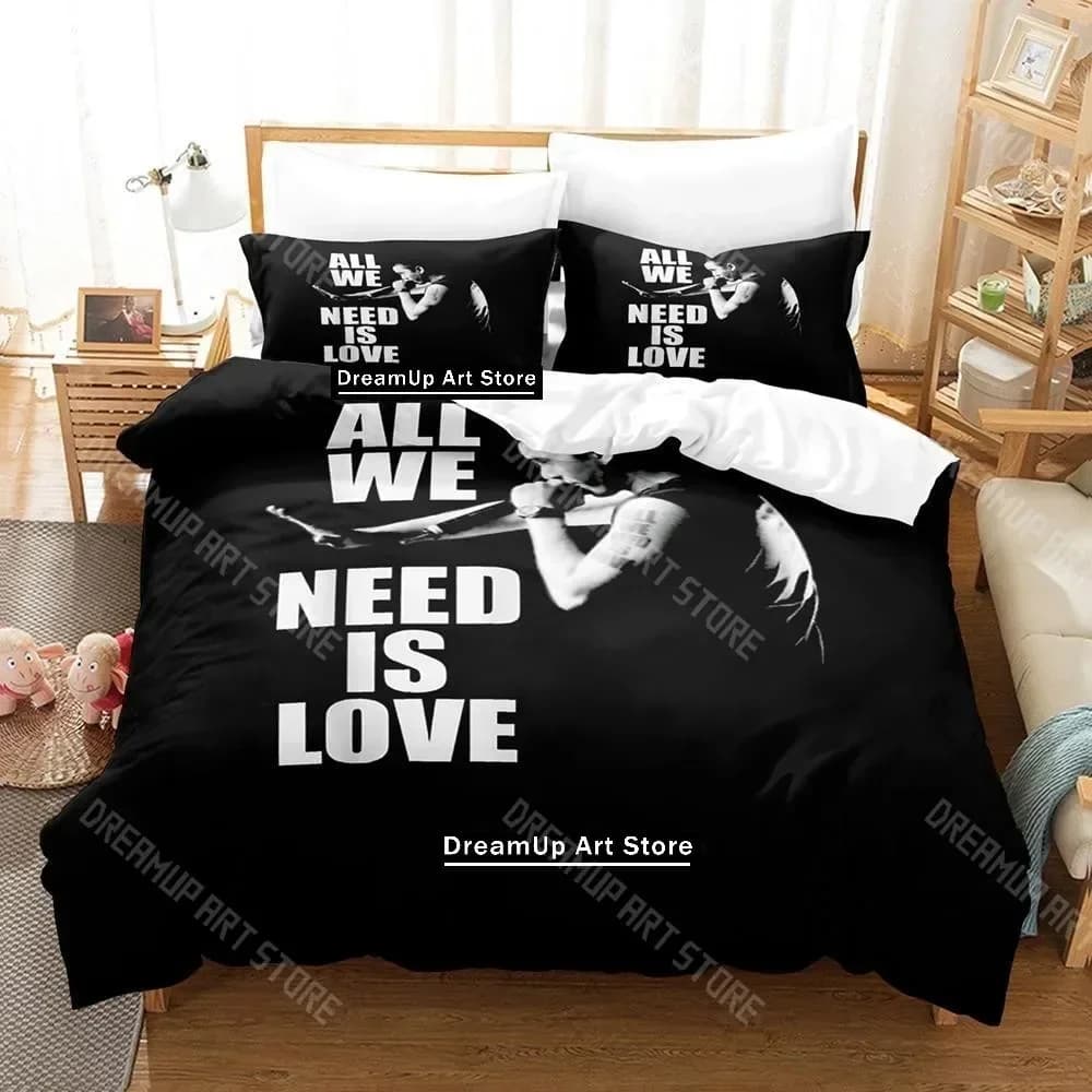 Set biancheria da letto Canserbero con stampa 3D Set letto singolo doppio completo Queen King Size Set copripiumino per camera da letto per bambini adulti Letto anime