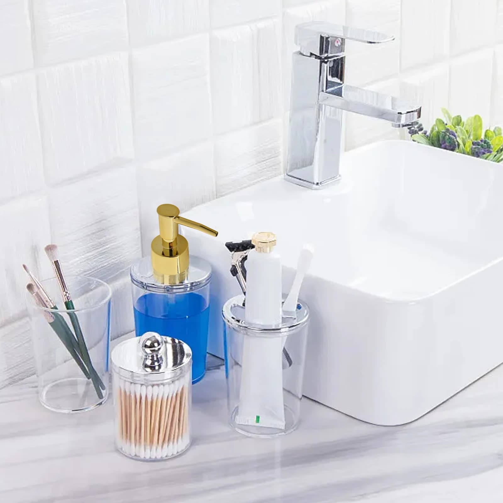 Replacement Pump Head for Soap Dispensers Offering Leak Proof Function and Smooth Dispensing for Kitchen and Bathroom Bottles