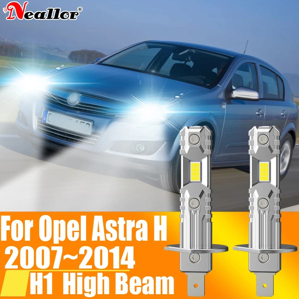 2x H1 Ha Condotto La Luce Canbus Lampadina Auto Faro Ad Alta Potenza Auto Diodo di Nebbia Moto Guida Corsa Della Lampada 12V 55W Per Opel Astra H 2007 ~ 2014