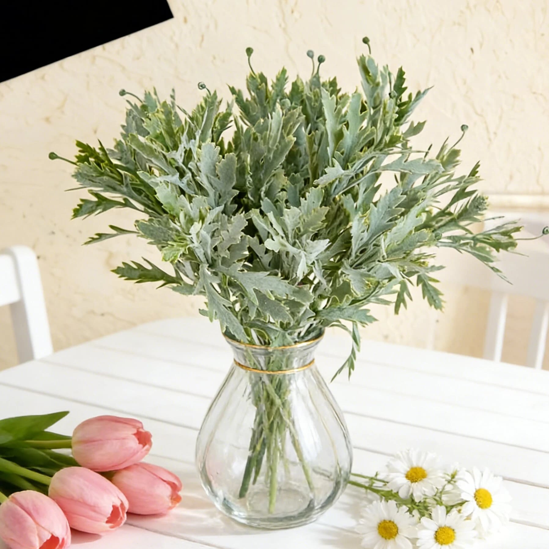 Fiori Artificiali a Foglia di Lagomorpha, Piante da Parete, Bonsai, Decorazioni per Casa e Matrimoni, Materiale per Ghirlande Festive, Accessori Fai-da-Te per Regali