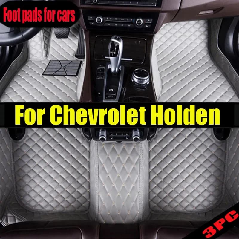 Tappetini auto originali per Chevrolet Holden Barina Spark EV Ravon R2 M300 2011 ~ 2015 Anti-sporco Pad Tappeti Tappetino in pelle Accessori auto