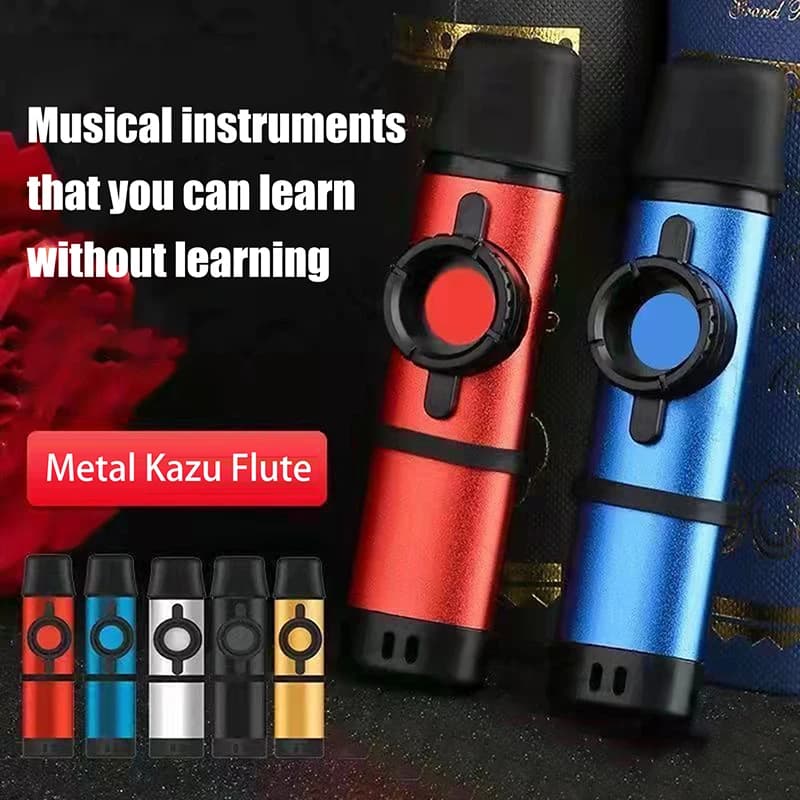【xxx】Kazoo per adulti e bambini, kazoo professionale riutilizzabile per chitarra, ukulele, violino, pianoforte, tastiera, facile da imparare, per gli amanti della musica