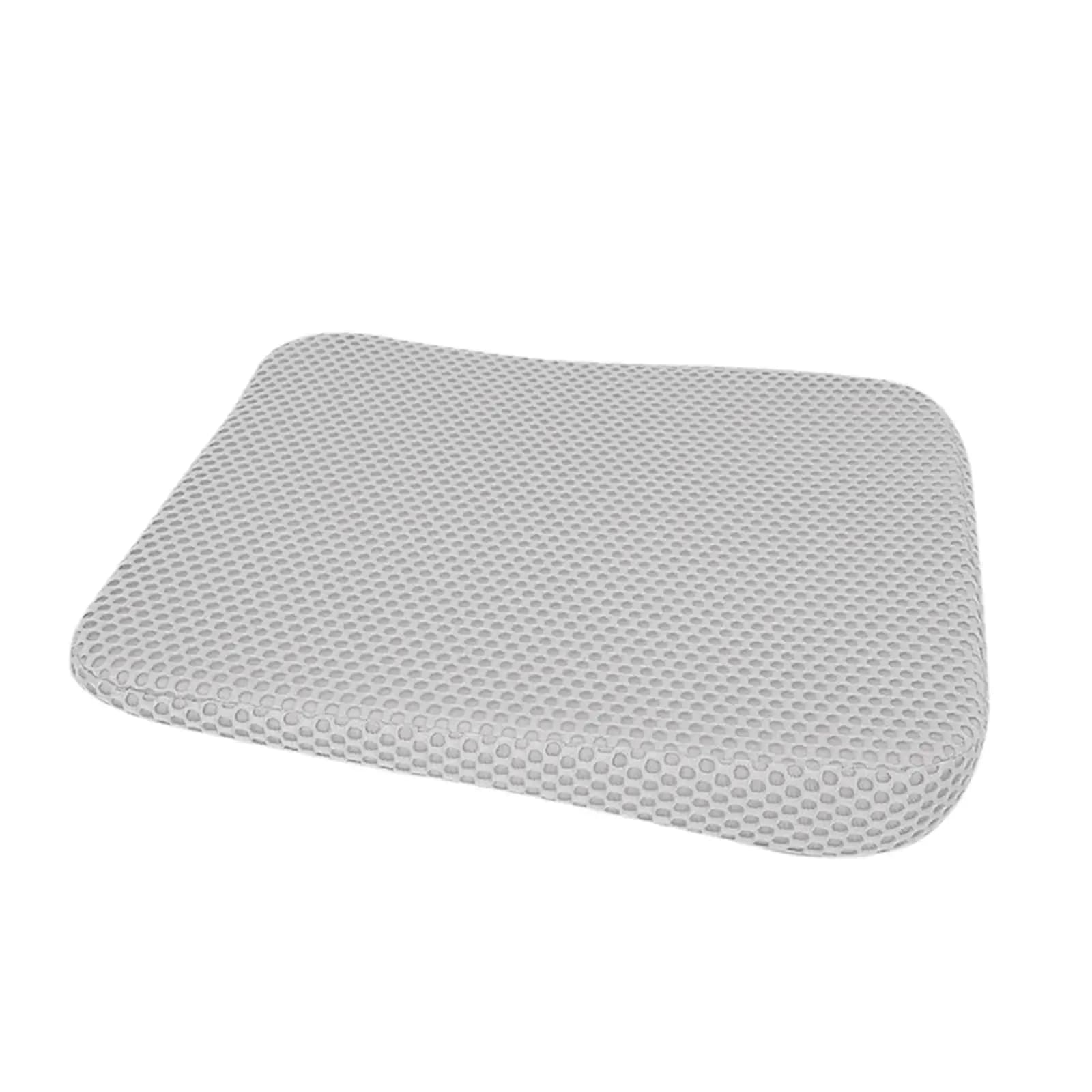Universal Car Booster Seat Cushion Portable Sponge Mat Angle Lift Ergonomic Heightening Pad for Short Drivers