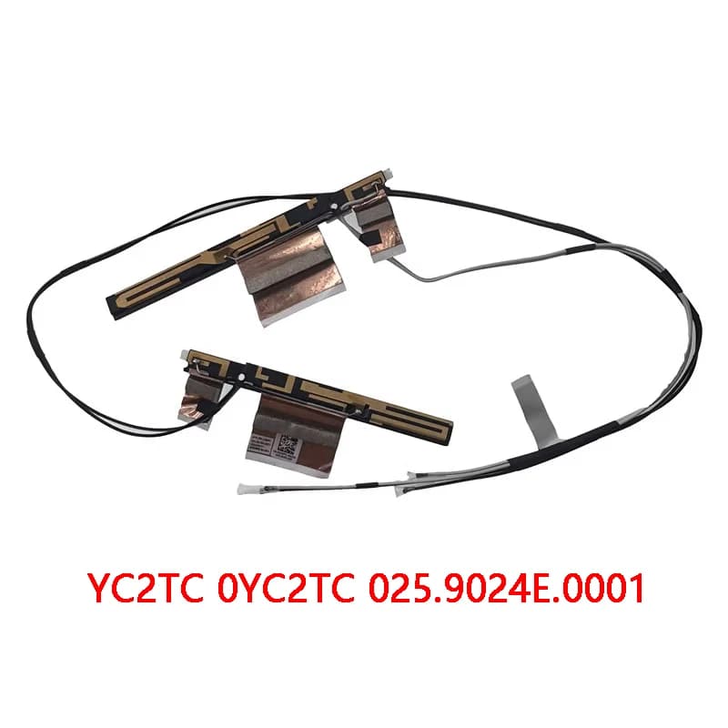 NUOVO Genuino Cavo Antenna Wifi Del Computer Portatile Per Dell Latitude 14 5430 Chromebook 2-in-1 YC2TC 0YC2TC 025.9024E.0001