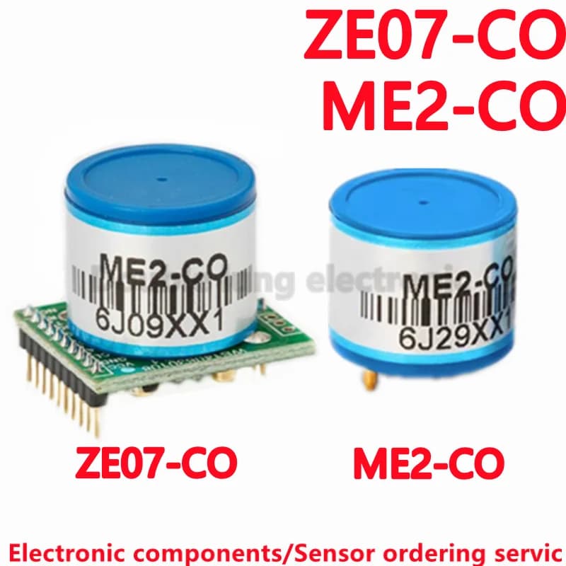 ME2-CO Misuratore industriale di monossido di carbonio per rilevatore di CO utilizzando celle elettrochimiche di CO Sensore di monossido per rilevatore di gas ZE07-CO