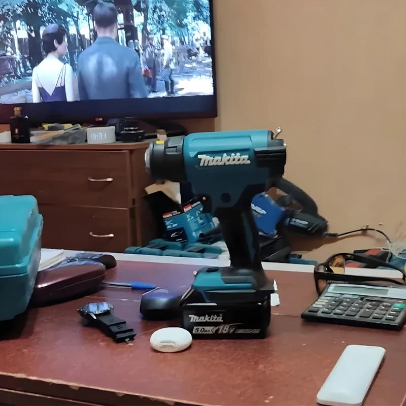 Makita DHG181 Pistola di calore senza fili ricaricabile 18V LXT al litio ad alta potenza Saldatura Ventilatore termico Strumenti di avvolgimento termoretraibile Pistola ad aria calda