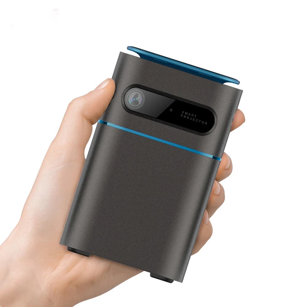P22 Mini Beamer Android 9.0 Supporto 4K 120 ANSI Lumen Tasca portatile Home Theater Video Proiettore DLP intelligente