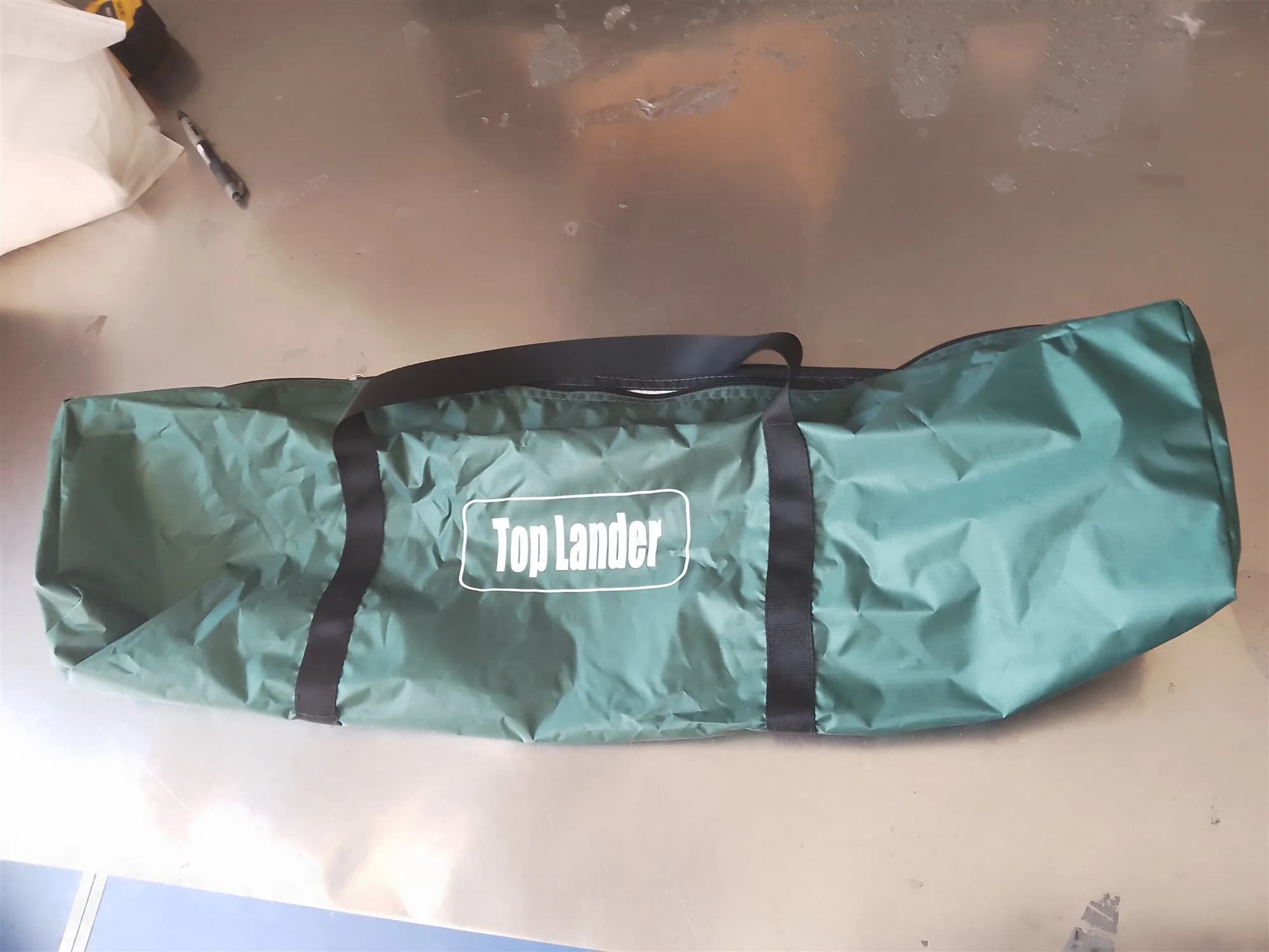 Handbag 68x14x14 cm with zipper and shoulder strap for hand carrying for tent, sun curtain, canopy, hiking, camping gear, carrying bag