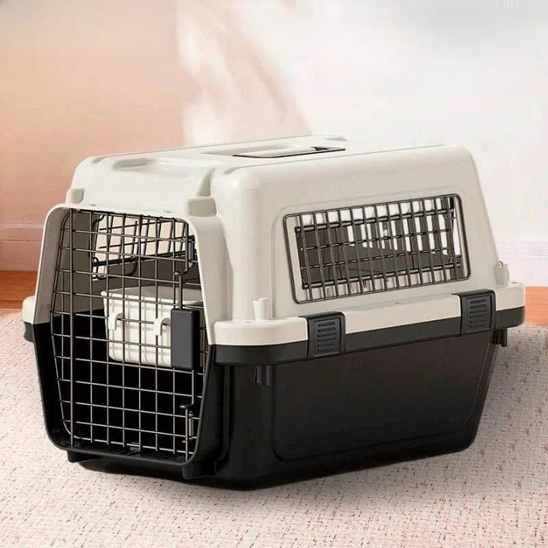 Portable Air Shipping Carrier Cage Pet Carrier for Travel Car Ride Cats Dogs Pet Transport Bag Spacecraft Design