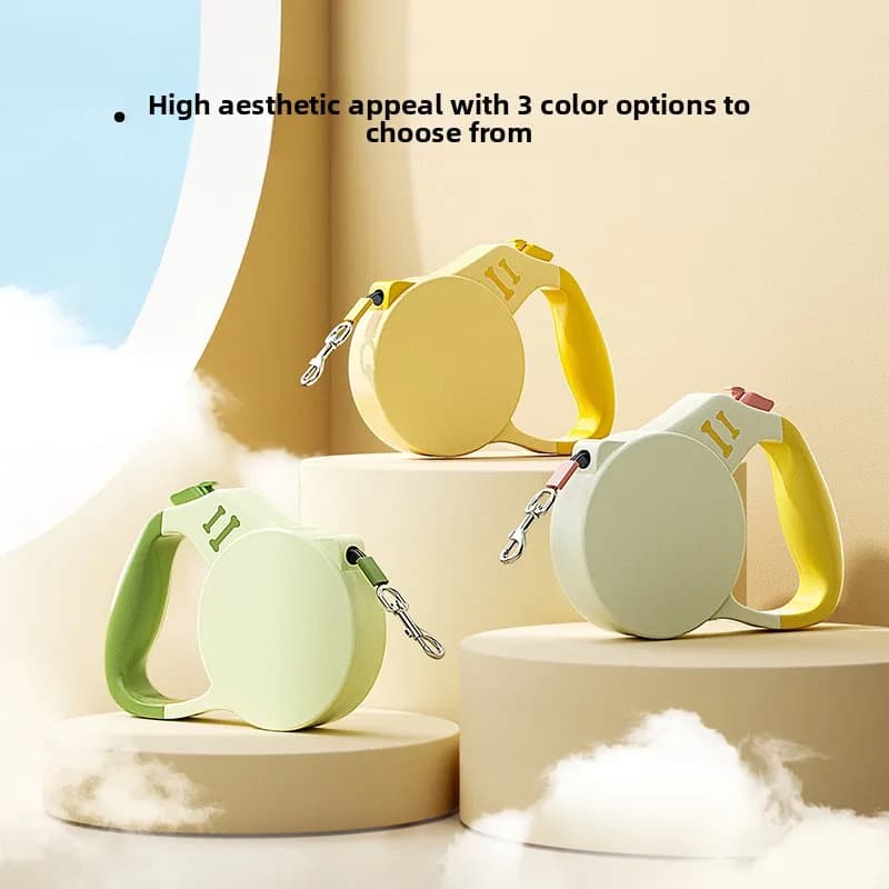 Automatic Retractable Handheld Pet Leash for Small to Medium Dogs Anti-Explosion Walking Harness Dog Leash Harness