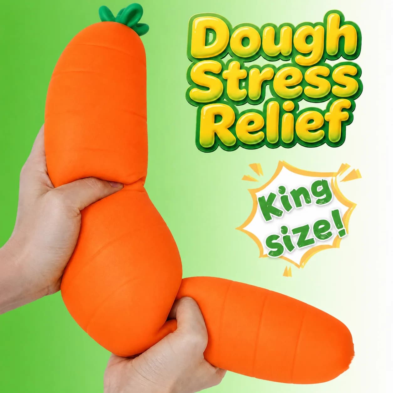 30cm Giant Carrot Squishy Toy Simulation Vegetable Fruit Soft Squeeze Stress Relief Toy Kawaii Food Plush Decor Kids Gift