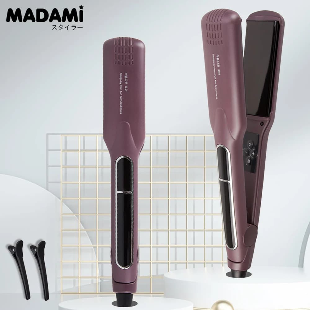 Professional hair plate large plate ceramic hair plate 230 °C MCH Styler for quick heating salon