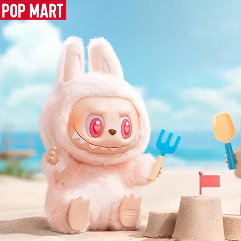 POP MART LABUBU I mostri hanno un posto Serie Vinile Peluche Ciondolo Scatola cieca Giocattoli Scatola misteriosa Ragazza regalo festival Figure anime