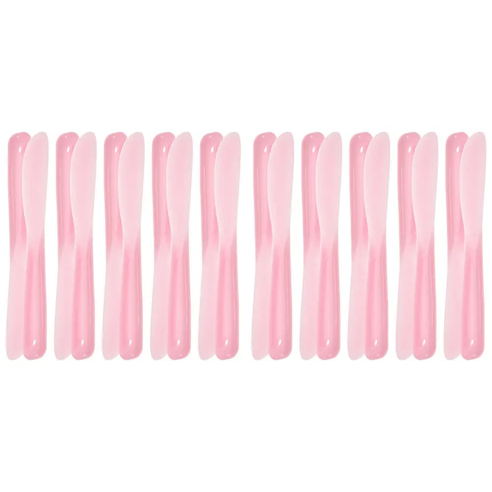 Kit di 20 Spatole per Cosmetici Riutilizzabili, per Creme Viso, Lozioni, Sieri, Maschere, Applicazione di Prodotti Skincare e Trucco