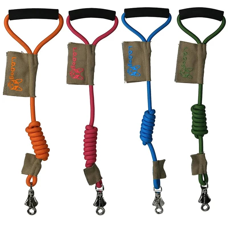 In Offerta Guinzaglio per Cani in Nylon Intrecciato Robusto e Durevole Marca LovableDog Guinzaglio Resistente per Cani Piccoli e Grandi Golden Retriever 1,3M