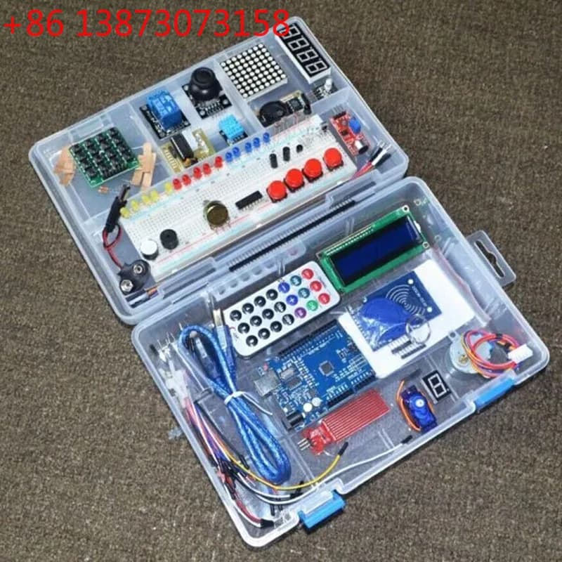 Kit RFID di ultima generazione per Arduino UNO R3, versione aggiornata, set didattico con confezione retail
