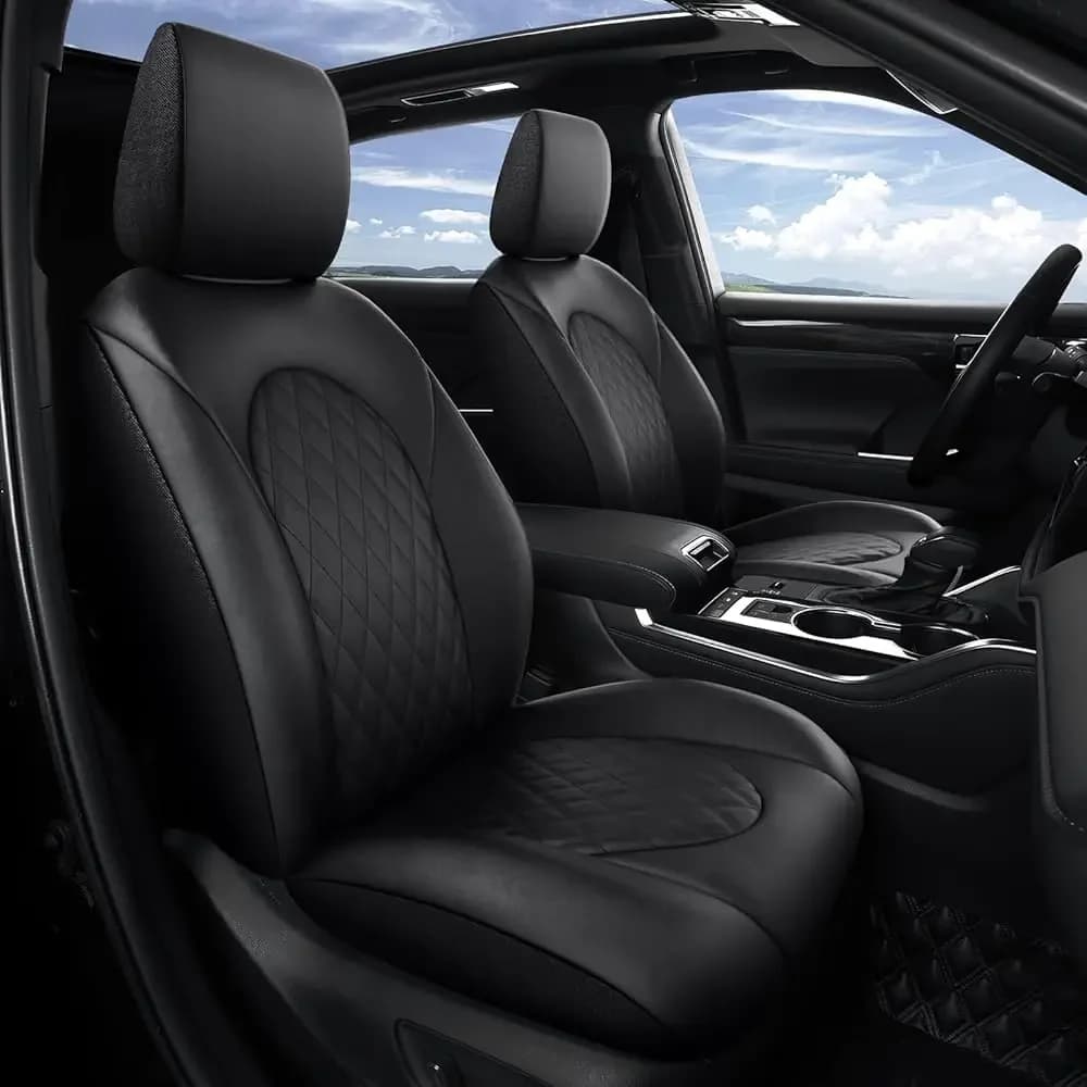 Coprisedile Posteriore su Misura per Toyota Corolla 2020 2021 2022 2023 2024 Hybrid (LE,SE,XLE), Coprisedili di Lusso per
