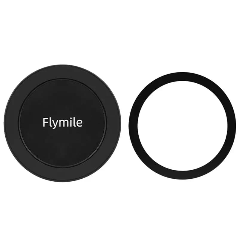 Flymile Mobile Phone Magnetic Ring Holder With 1/4In Screw For Magsafe Tripod And Ball Head Mount Stand