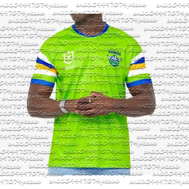 2026 New Men and Women Raiders Rugby Jersey Summer Quick-Dry Breathable T-shirt Sport for Kids Y2k Top Training Clothing