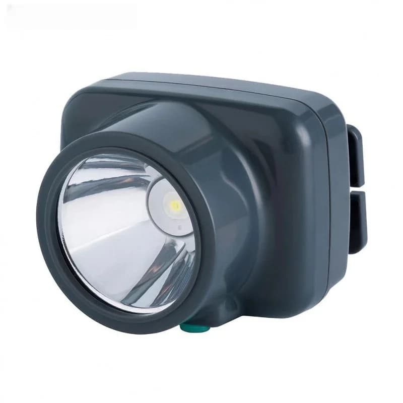 Faro a LED ricaricabile impermeabile con tre livelli di regolazione della luminosità, lampada da lavoro per ambienti minerali, luce potente per 18 ore di autonomia