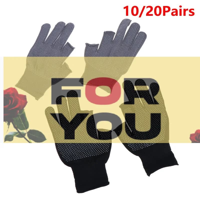 【OD】10/20pairs Riding Anti-slip Work Gloves Motorcycle Cycling Sport Unisex Lightweight Thin Breathable Touchscreen Glove Oudoor