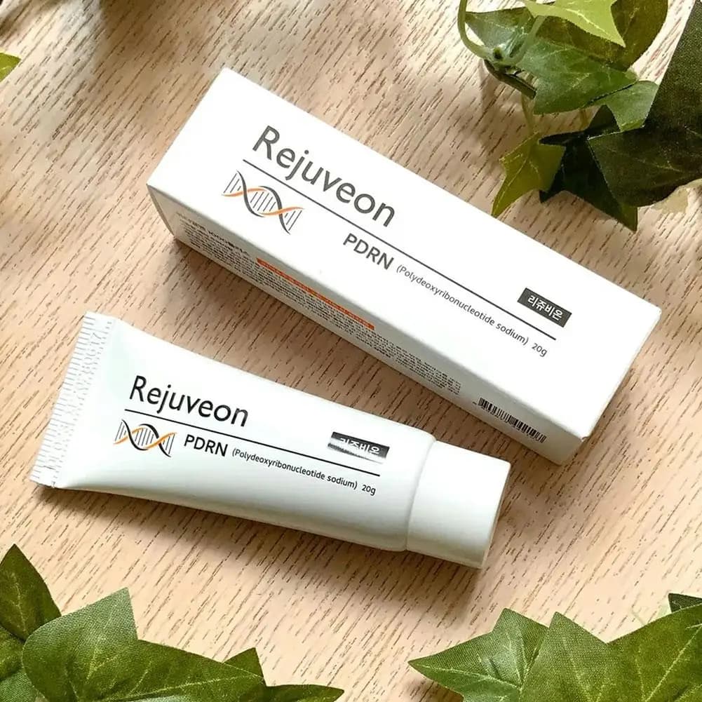 Crema Riparatrice Rejuveon PDRN Promuove la Sintesi del Collagene Ripara Cicatrici da Acne Migliora la Funzione della Barriera Cutanea Idratazione Profonda