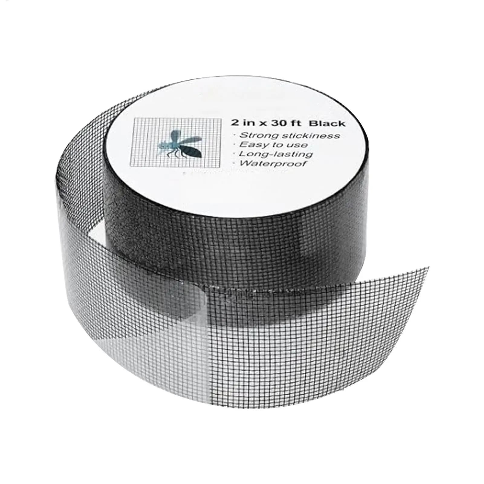 Strong Adhesive Window Screen Repair Tape Universal Screen Mend Patches For Patio RV Camper Pool Enclosure Balcony Gazebo