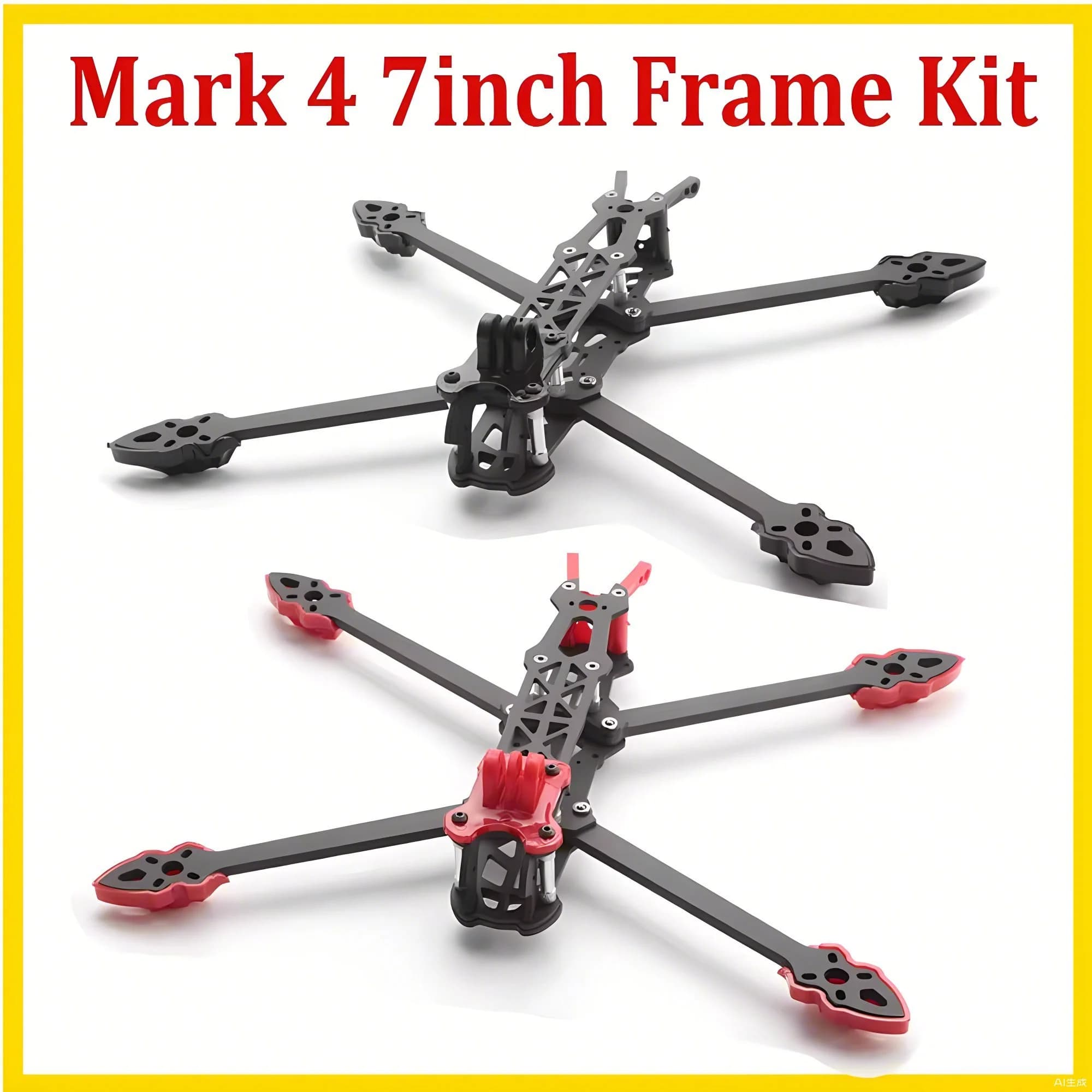 Mark4 Mark 4 5 pollici 225mm/ 7 pollici 295mm/8 pollici 375mm/10 pollici 473mm FPV Racing Drone Quadcopter Freestyle Frame