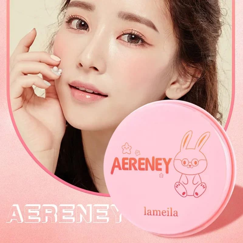 Lameila Concealer Clear Makeup Setting Powder Polvere correttiva a lunga tenuta, resistente all'acqua e con controllo dell'olio co:01