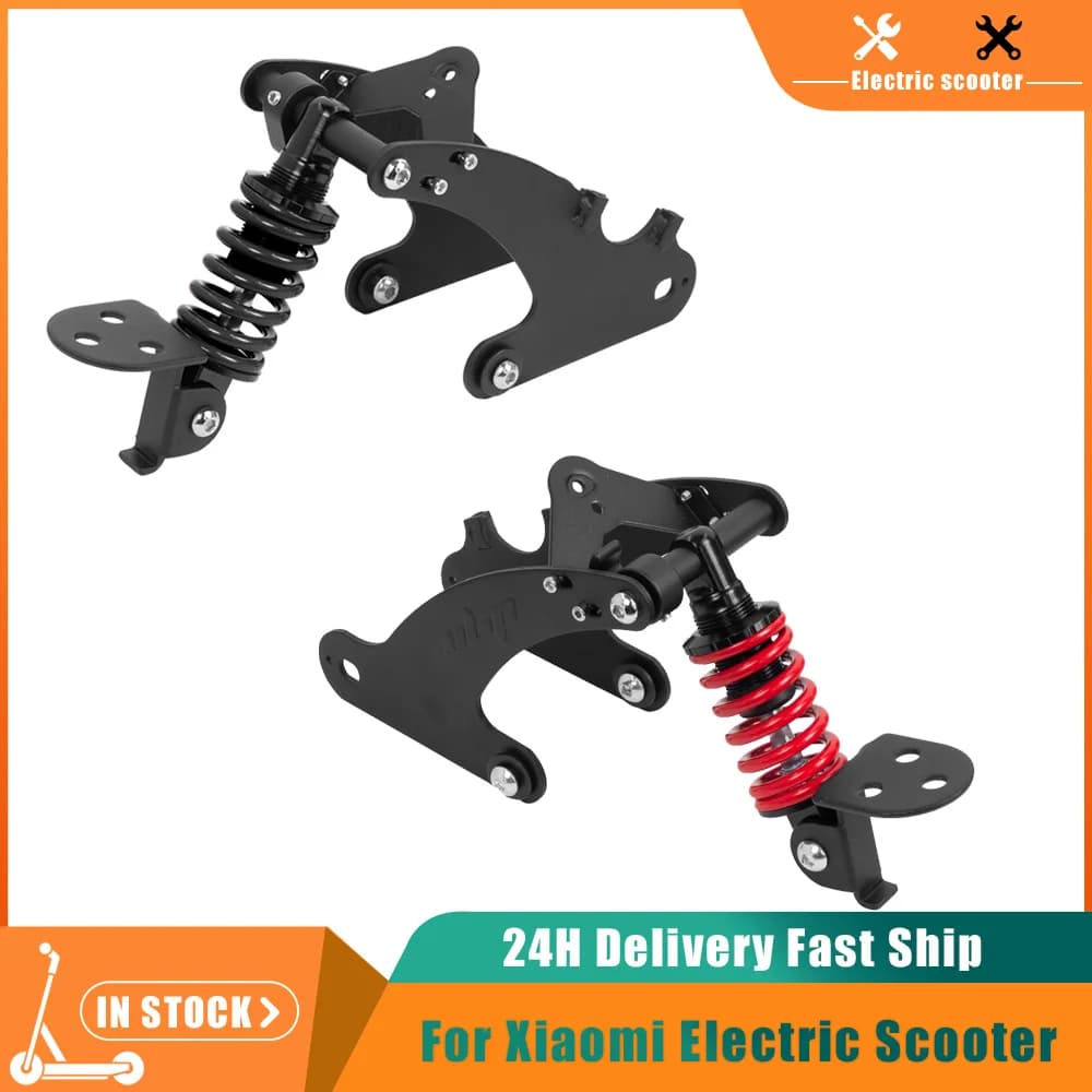 Forcella Anteriore e Ammortizzatore Posteriore per Monopattino Elettrico Xiaomi M365 1S Pro Pro 2 - Kit Sospensioni Modificate